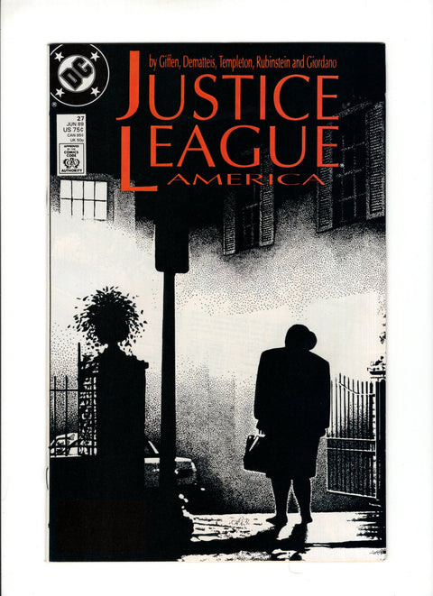 Justice League / International / America #27A (1989) "Exorcist" Homage "Exorcist" Homage DC Comics 1989