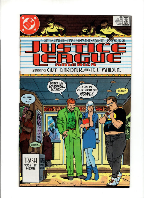 Justice League / International / America #28A (1989)   DC Comics 1989
