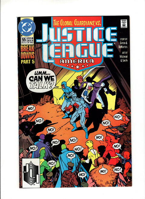 Justice League / International / America #55A (1991)   DC Comics 1991