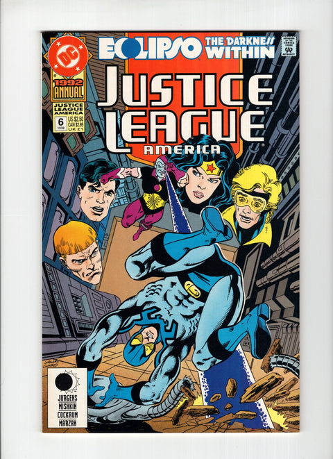 Justice League / International / America Annual #6A (1992)   DC Comics 1992
