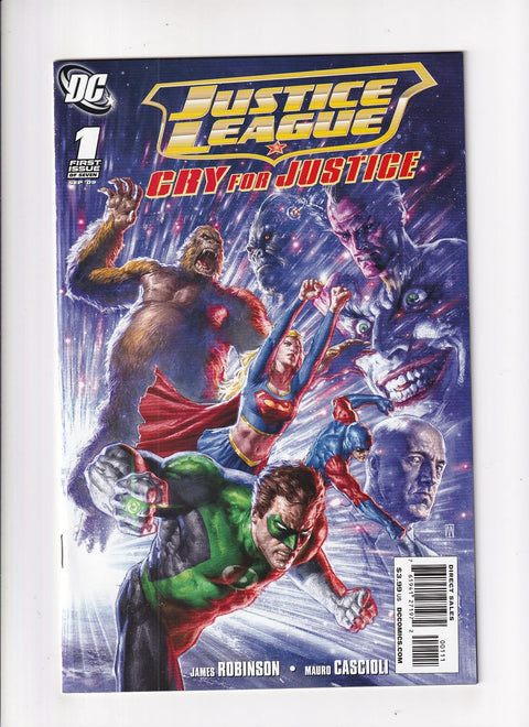 Justice League: Cry For Justice #1A