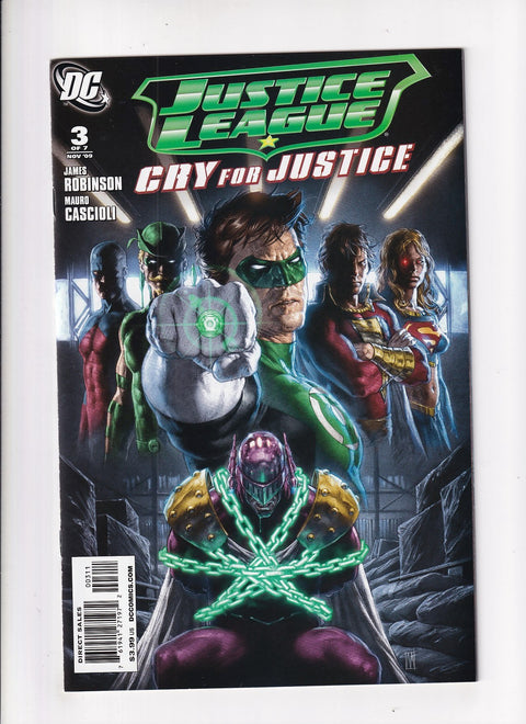 Justice League: Cry For Justice #3A