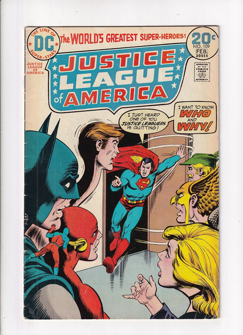Justice League of America, Vol. 1 #109