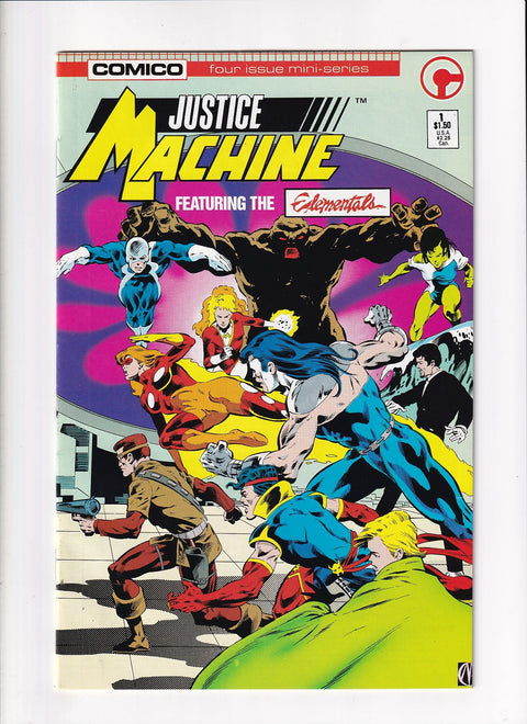 Justice Machine featuring the Elementals #1