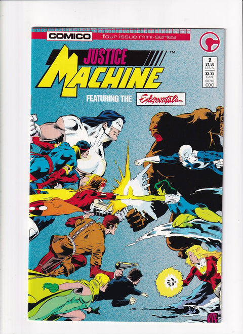 Justice Machine featuring the Elementals #2