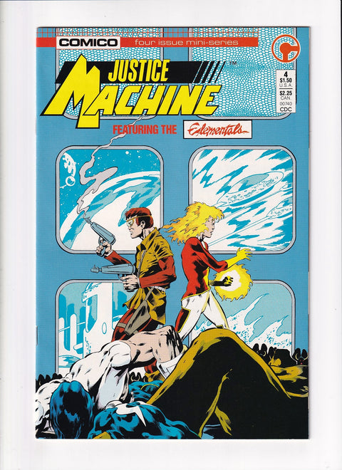 Justice Machine featuring the Elementals #4A