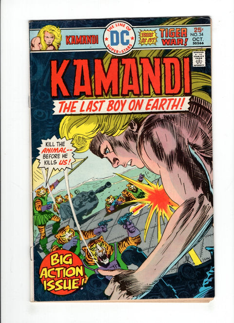 Kamandi: The Last Boy on Earth! #34