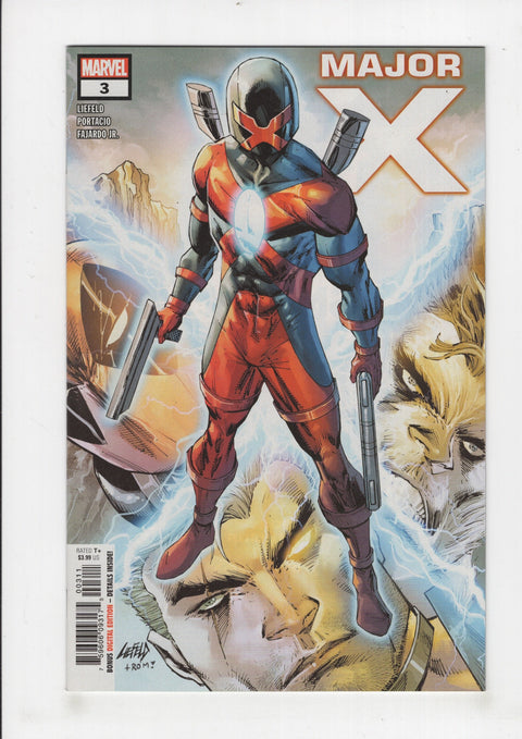 Major X, Vol. 1 3 Regular Rob Liefeld Cover