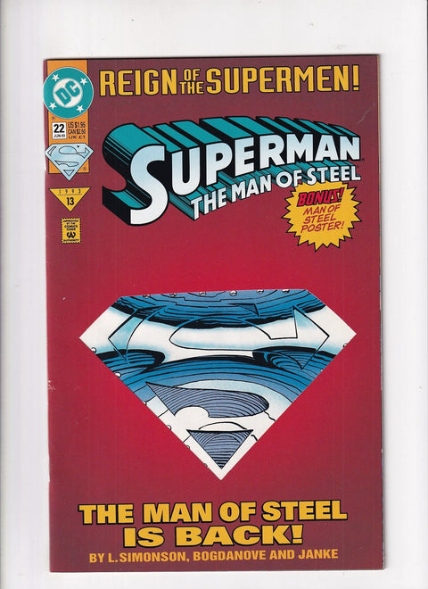 Superman: The Man of Steel #22B