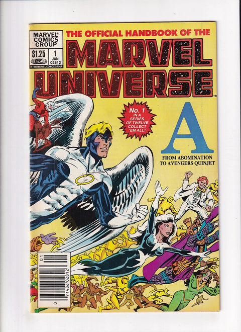 Official Handbook of the Marvel Universe, Vol. 1 #1