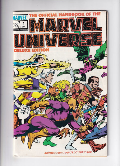 Official Handbook of the Marvel Universe: Deluxe Edition (Vol. 2) #1
