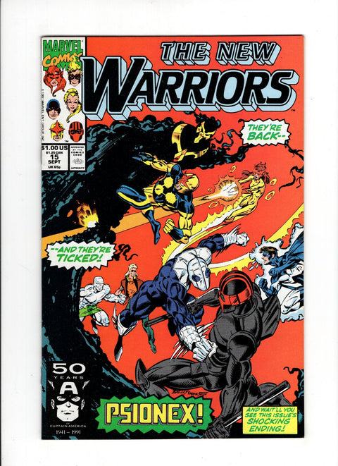 The New Warriors, Vol. 1 #15A
