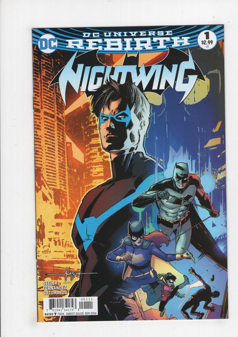 Nightwing, Vol. 4 1 Regular Javier Fernandez Cover