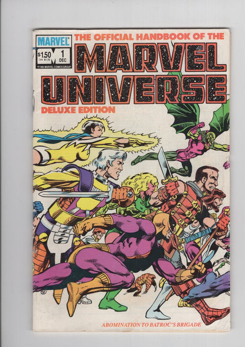 Official Handbook of the Marvel Universe: Deluxe Edition (Vol. 2) #1A