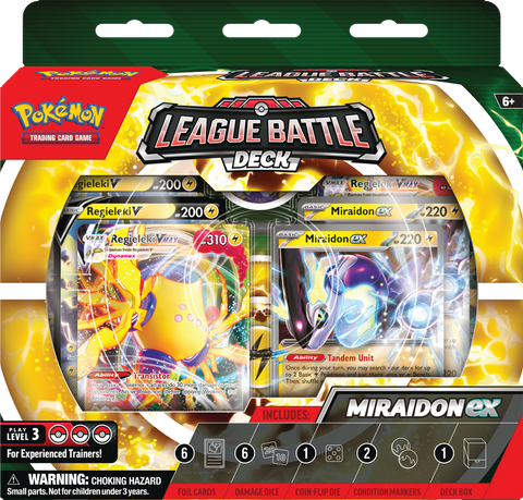 Pokemon League Battle Deck Miraidon Ex 2023