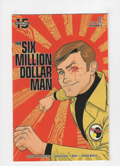 The Six Million Dollar Man (Dynamite Entertainment) #2B