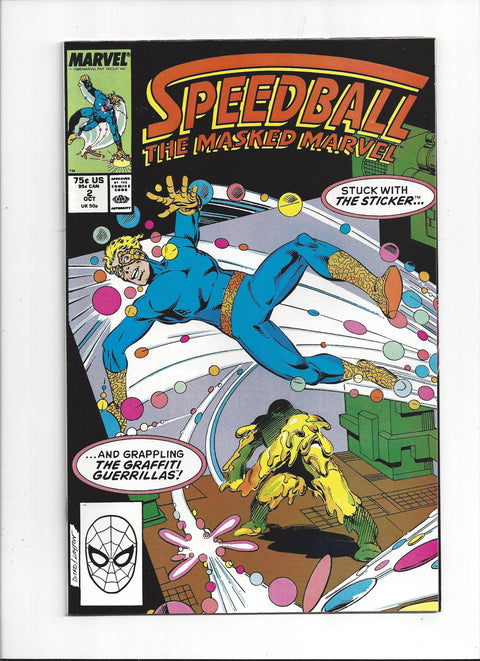 Speedball the Masked Marvel #2