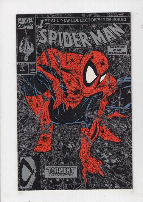 Spider-Man, Vol. 1 1 Silver and Black Cover