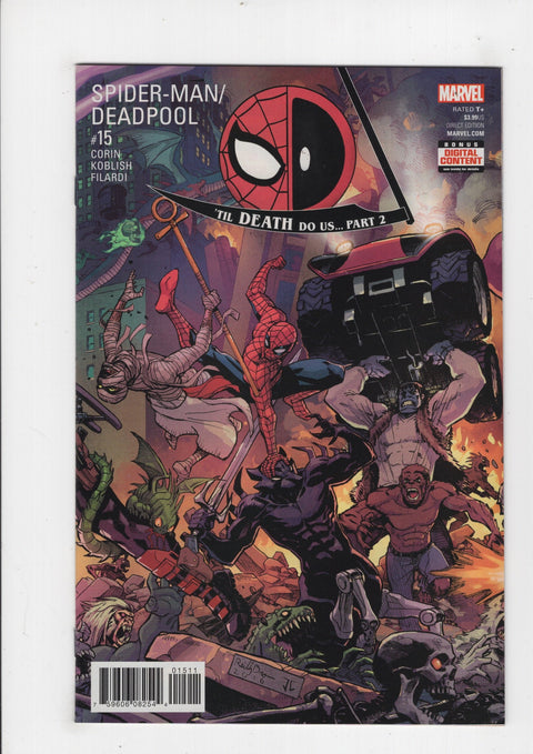 Spider-Man / Deadpool, Vol. 1 15 Regular Reilly Brown Cover