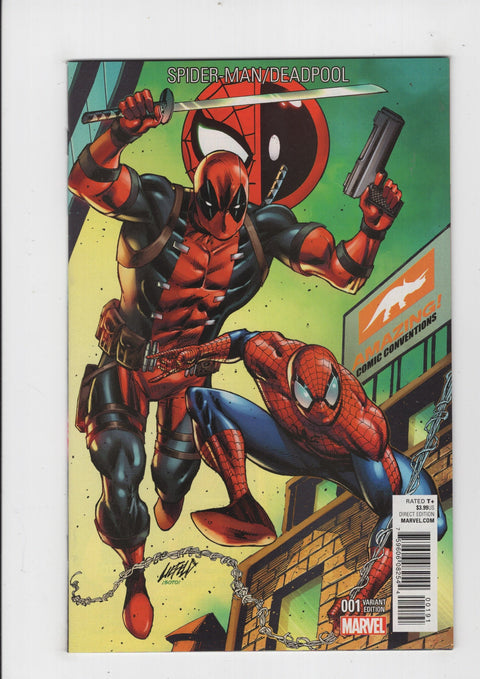 Spider-Man / Deadpool, Vol. 1 1 Rob Liefield Amazing! Arizona Con Exclusive Color Variant