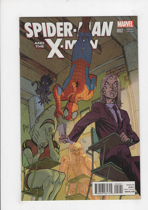 Spider-Man & The X-Men 2 Incentive Guillem March Variant Cover 