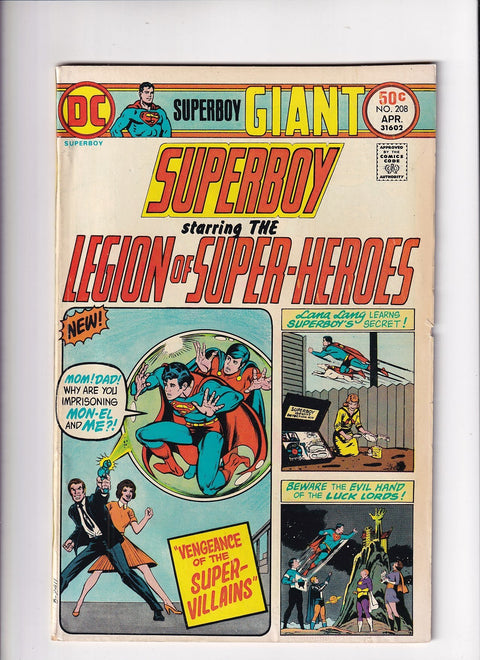 Superboy, Vol. 1 #208