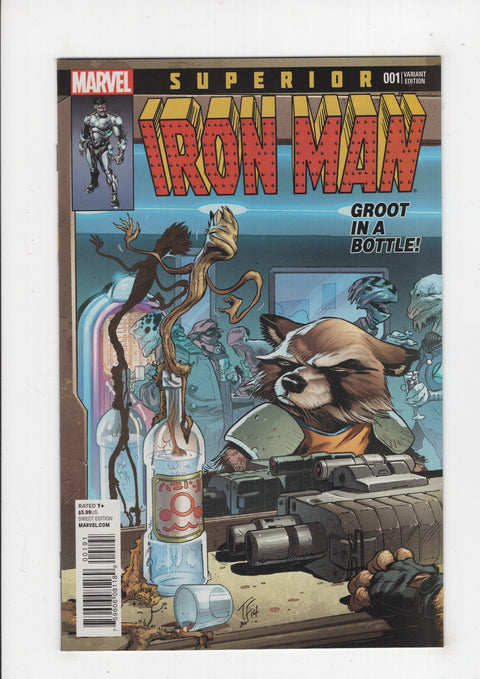 Superior Iron Man 1 Rocket and Groot Variant