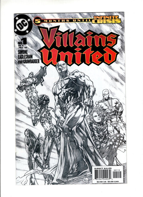 Villains United #1B (2005) 2nd Printing J.G. Jones 2nd Printing J.G. Jones DC Comics 2005