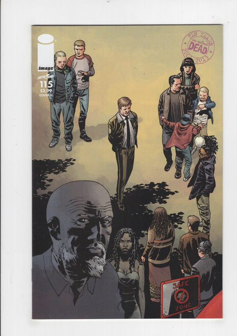 The Walking Dead 115 Charlie Adlard Connecting Variant Cover