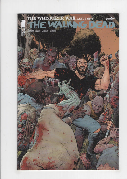 The Walking Dead 158 Arthur Adams Connecting Variant Cover