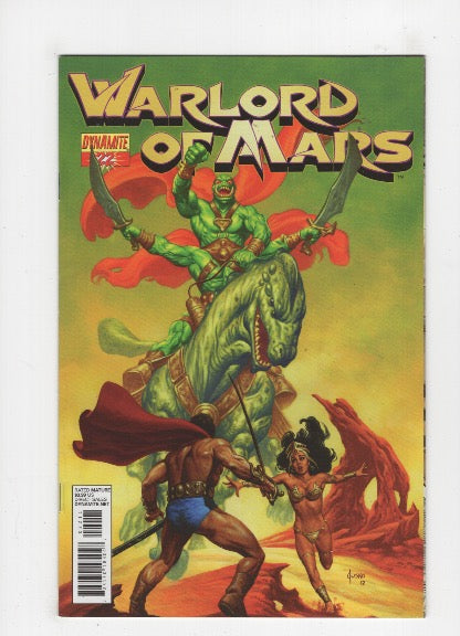 Warlord of Mars (Dynamite) #22A