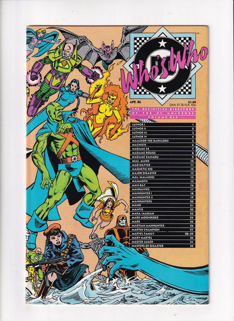 Who's Who: The Definitive Directory of the DC Universe #14
