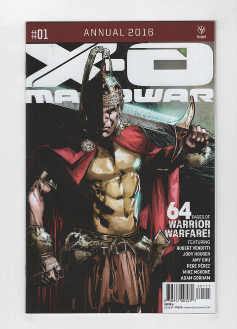 X-O Manowar Annual 2016 #1A